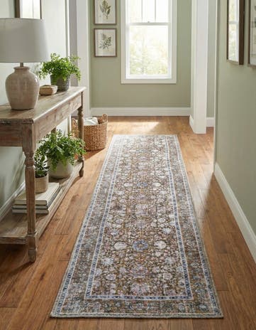 2' x 8' Washable Yara Runner Rug