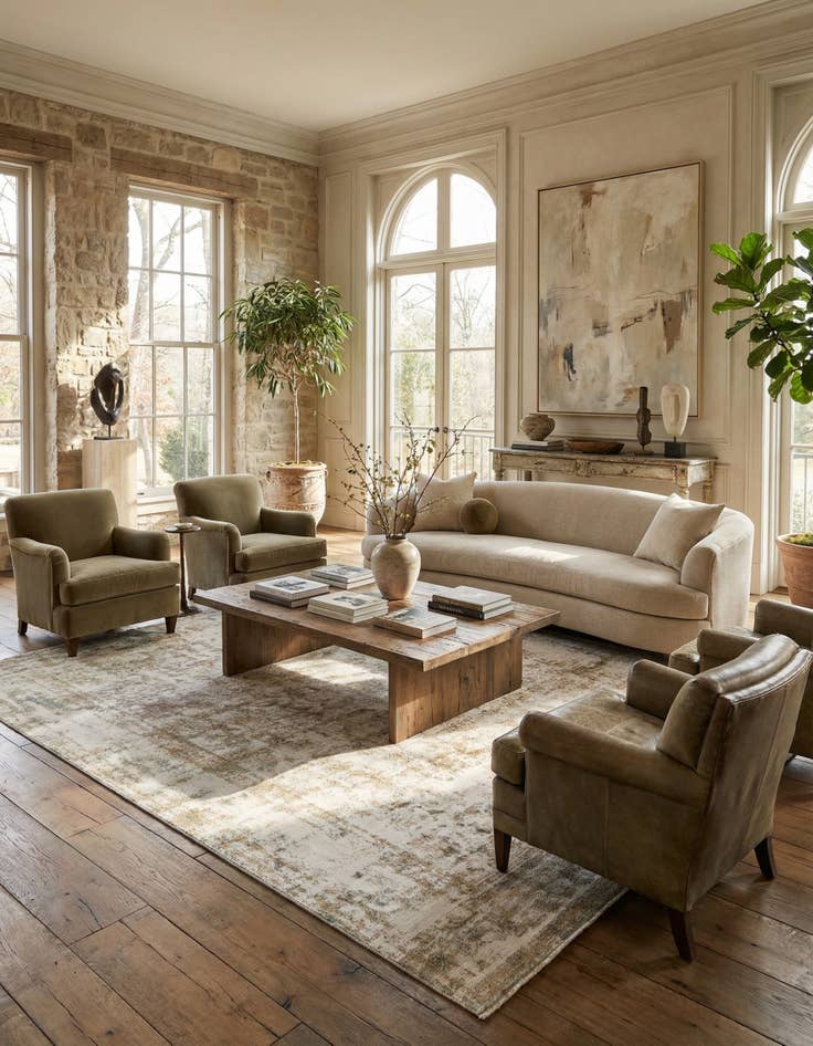 Detail image of  10' 1 x 12' 10  Hand Knotted Ultra Vintage Persian Wool Rug