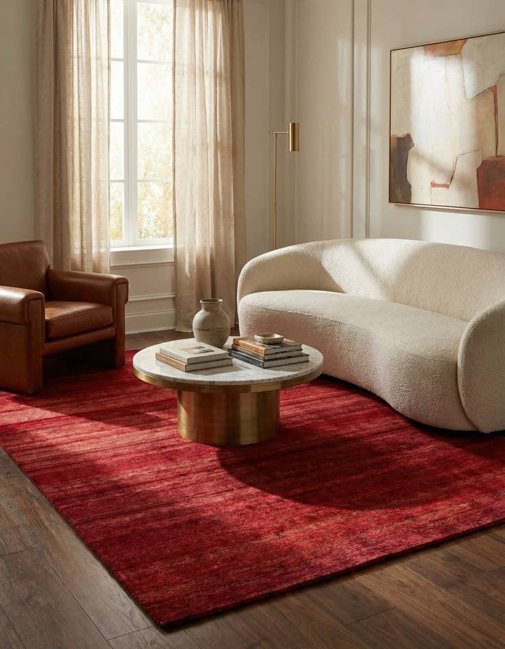 Detail image of 6' 7 x 9' 5 Aatish Wool Rug