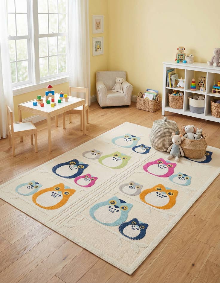 Detail image of 5' 3 x 7' 7  Washable  Indoor / Outdoor Rug