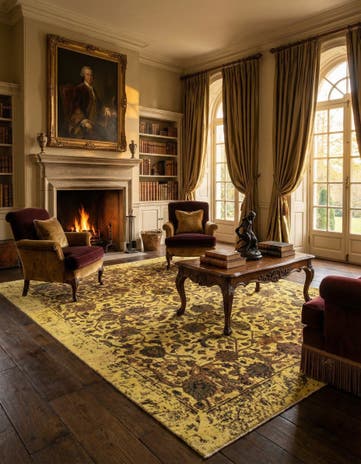 8' 8 x 11' 5 Vintage Royal Wool Rug
