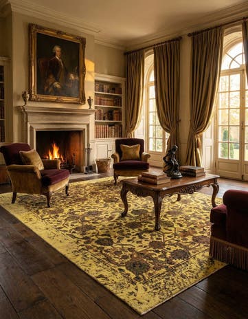 8' 8 x 11' 5 Vintage Royal Wool Rug