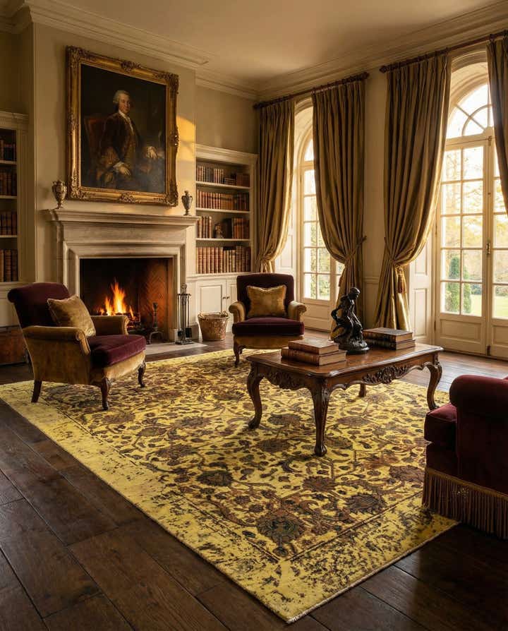 8' 8 x 11' 5 Vintage Royal Wool Rug