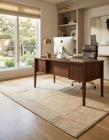 3' 8 x 6' 8 Hand Knotted Kashkuli Gabbeh Wool Rug