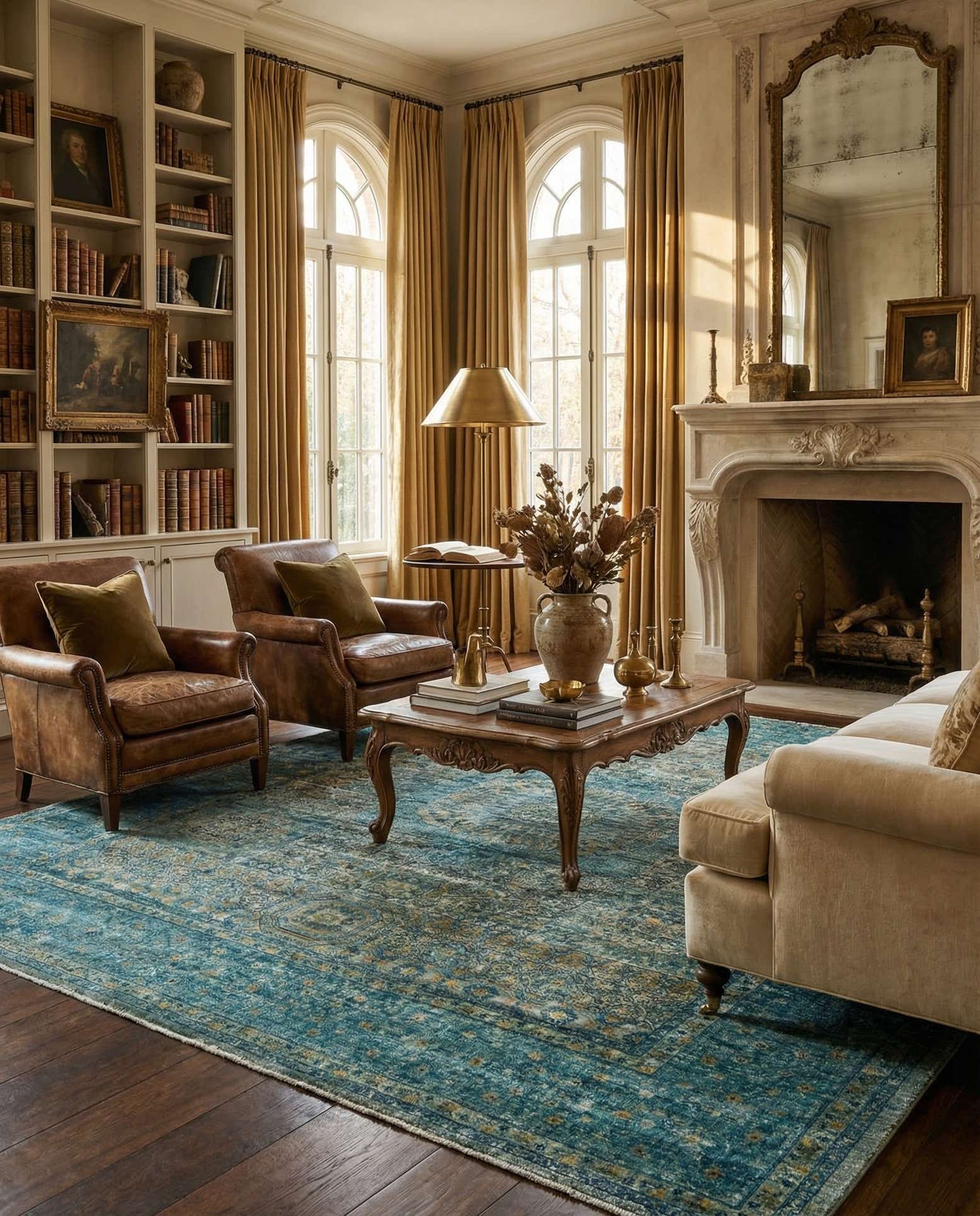 8' x 9' 11 Hand Knotted Amina Rug