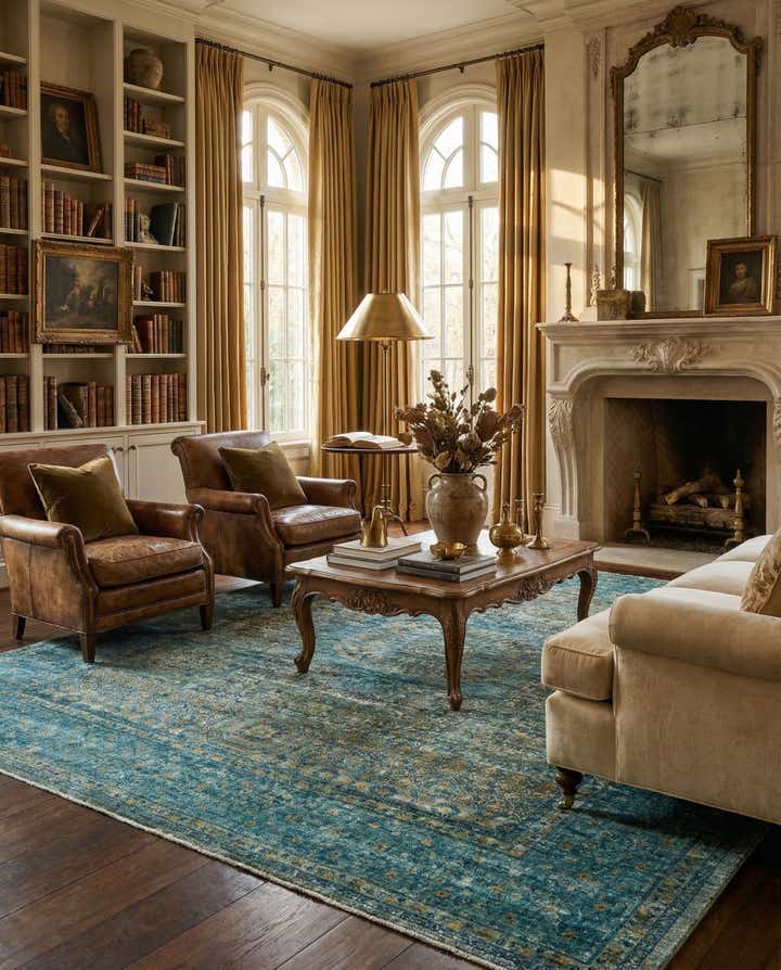 8' x 9' 11 Hand Knotted Amina Rug