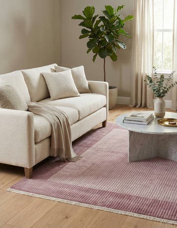 4' 11 x 6' 7 Hand Knotted Darya Wool Rug