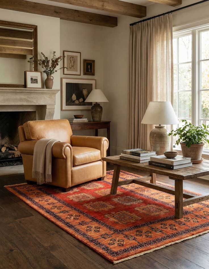 Detail image of 3' 5 x 5' 3 Kashkuli Wool Rug