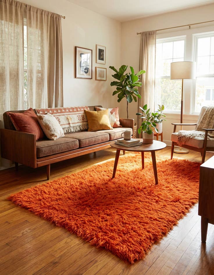 Detail image of  2' 9 x 4' 10  Hand Knotted Moroccan Wool Rug