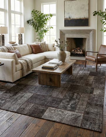 8' 6 x 10' 3 Hand Knotted Ultra Vintage Persian Wool Rug