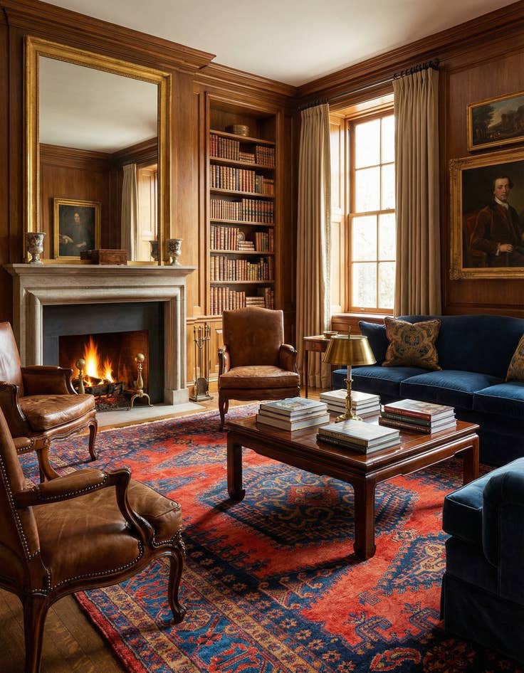 Detail image of  7' 1 x 11' 6 Viss Wool Rug