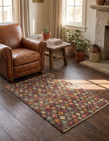 2' 9 x 4' Hand Knotted Balouch Wool Rug