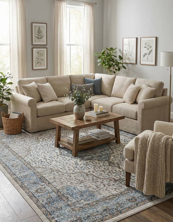 Detail image of  7' 10 x 10' Nyla Rug