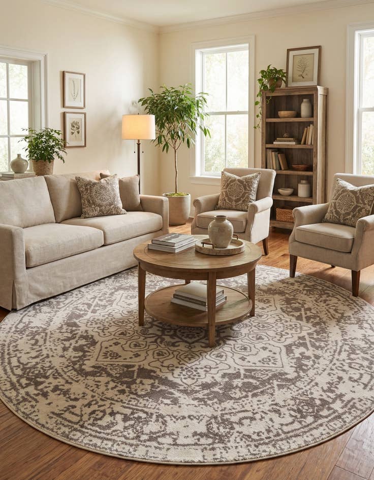 Detail image of  10' x 10' Arlington Round Rug