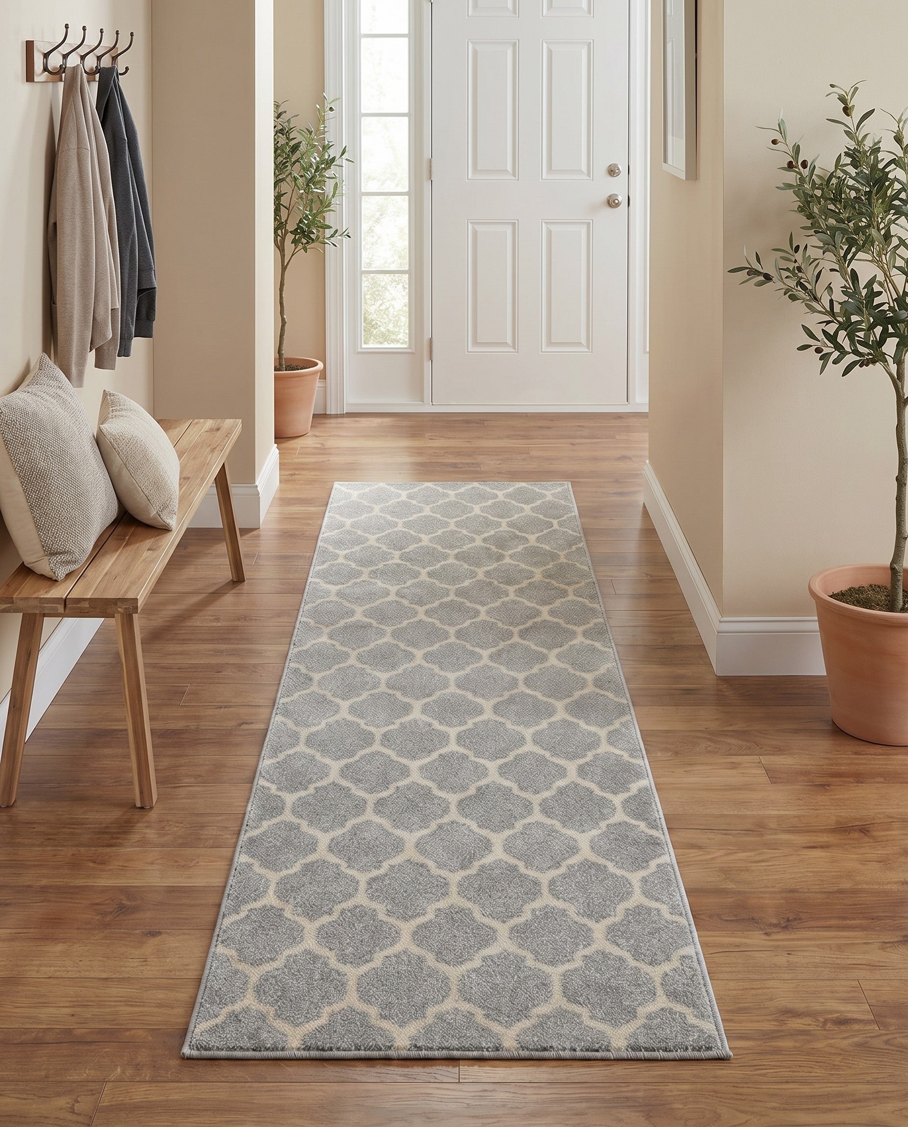 2' x 6' Lattice Runner Rug
