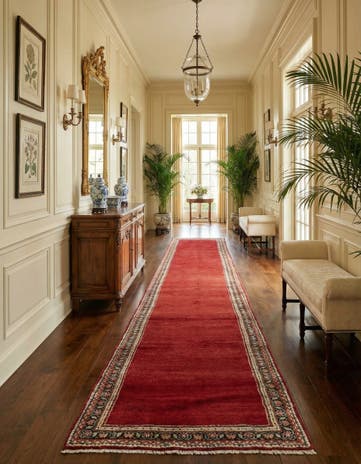 2' 9 x 12' 3 Mahal Wool Runner Rug