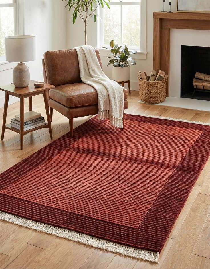 Detail image of 2' 6 x 4' 11  Hand Knotted Darya Wool Rug