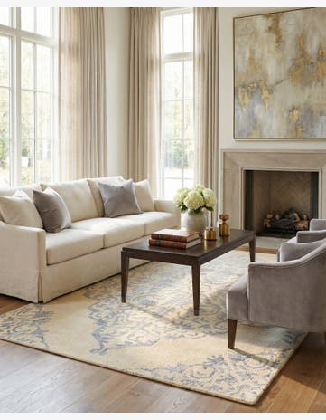 5' x 8' Hand Knotted Darya Rug