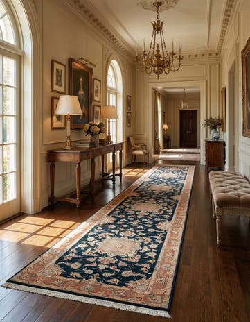 2' 8 x 15' 8 Tabriz Runner Rug