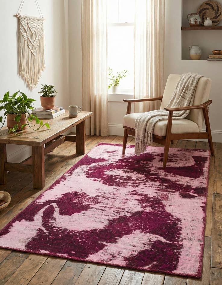 Detail image of 3' x 5' 9  Hand Knotted Ultra Vintage Persian Wool Rug