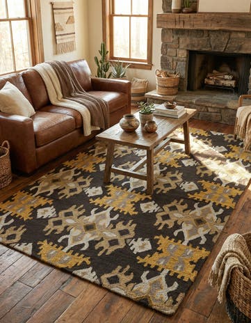 5' x 7' 10 Luna Wool Rug