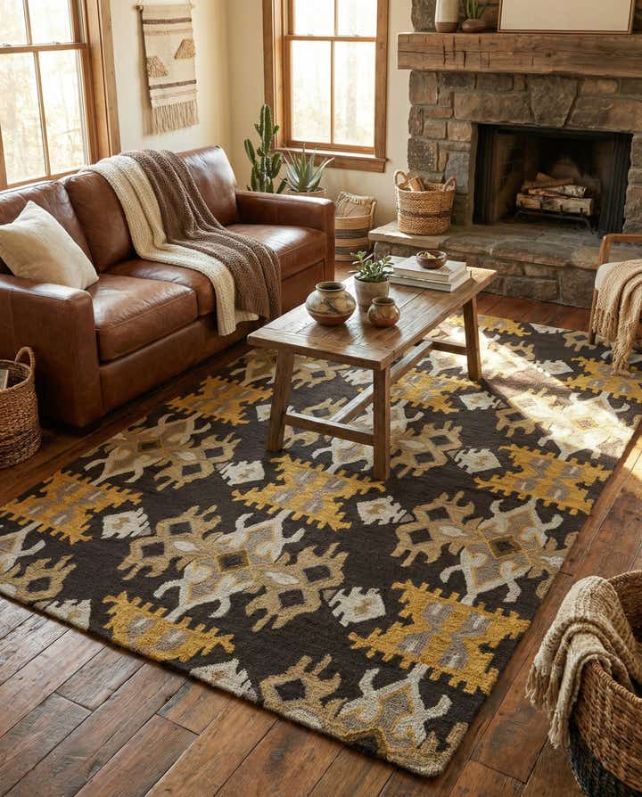 5' x 7' 10 Luna Wool Rug