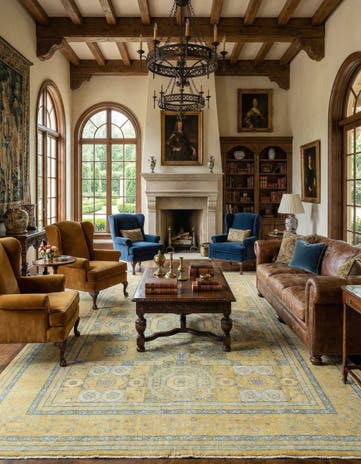 8' 9 x 12' 7 Hand Knotted Amina Rug