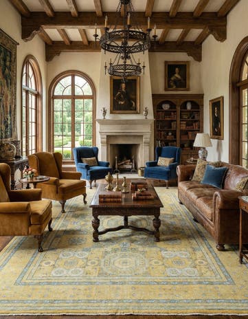 8' 9 x 12' 7 Hand Knotted Amina Rug