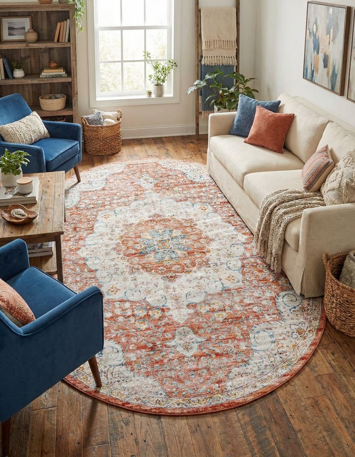 7' 10 x 10' 2 Newport Oval Rug