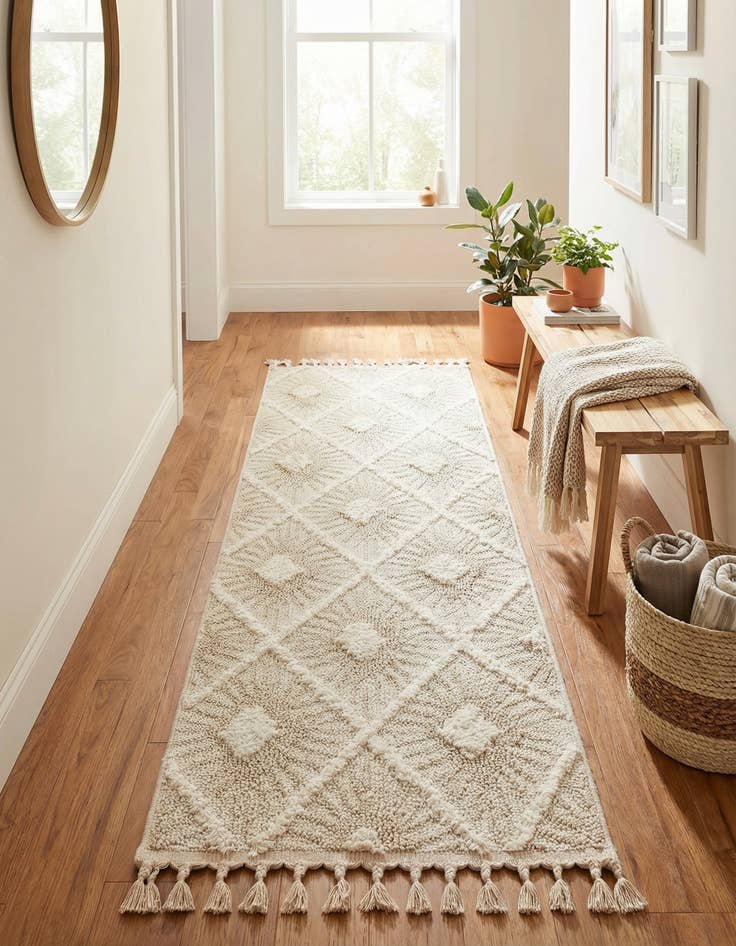 Detail image of  2' x 6' Boho Runner Rug