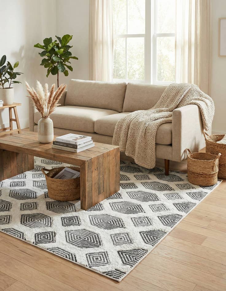 Detail image of 4' 5 x 6' Sabrina Soto Casa Havana Rug