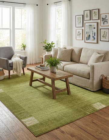 Light Green Angelica Rug