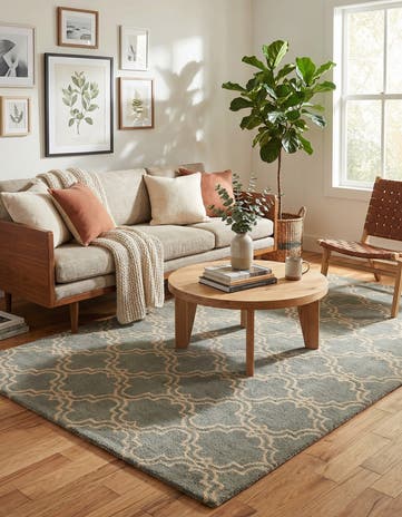 5' x 7' 10 Luna Wool Rug