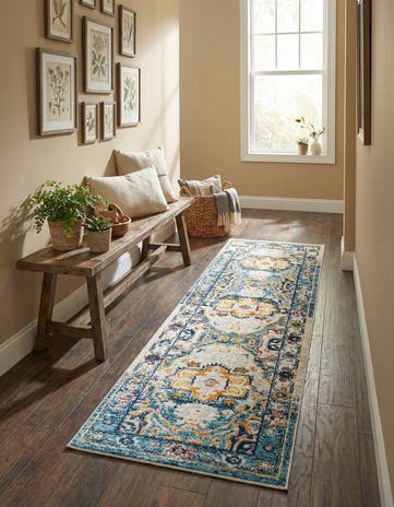 2' x 8' Madeline Vintage Runner Rug