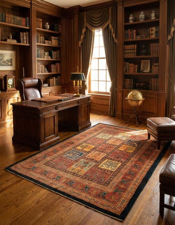 5' 10 x 7' 10 Kashkuli Rug