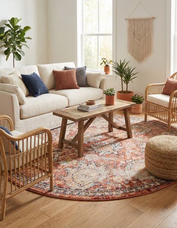 5' 2 x 5' 2 Lola Round Rug