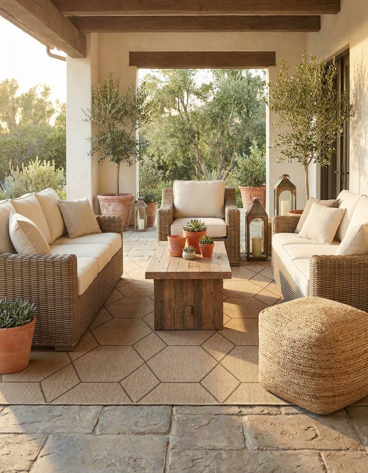 Detail image of 7' 10 x 7' 10 Dunes Square Rug