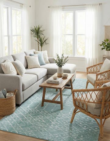 5' 3 x 8' Paxon Trellis Rug