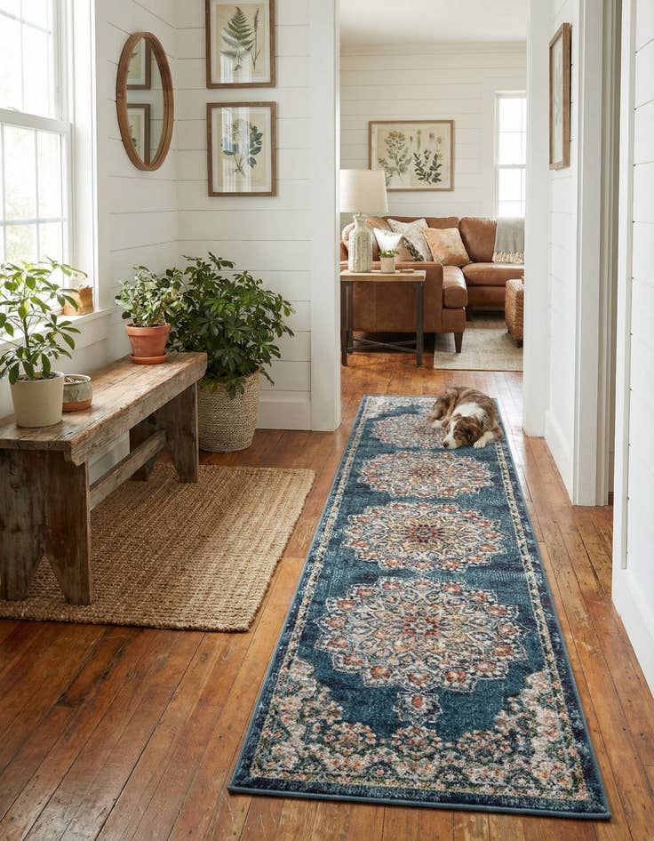 Detail image of  2' x 8' Isabella Runner Rug