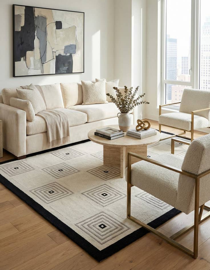 Detail image of 5' 7 x 7' 10 Darya Rug