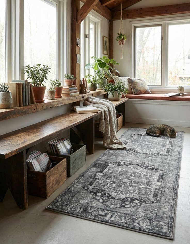 Detail image of 2' 2 x 5' Medina Runner Rug