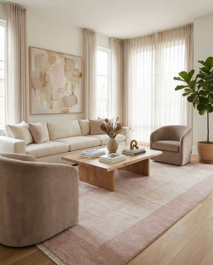 9' 10 x 13' 4 Hand Knotted Darya Wool Rug