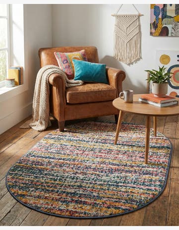 Gemstone Oval Rug