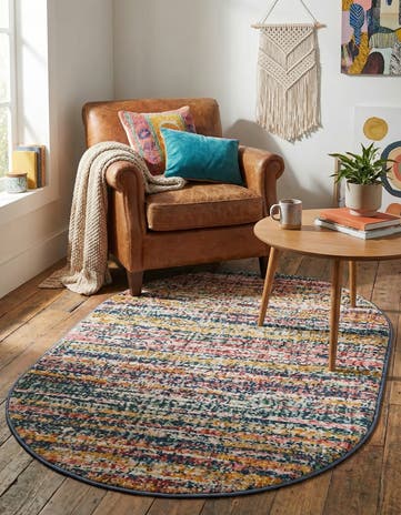 Gemstone Oval Rug