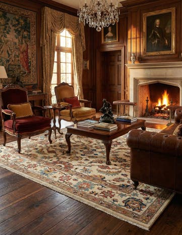 9' 1 x 11' 4 Sara Wool Rug