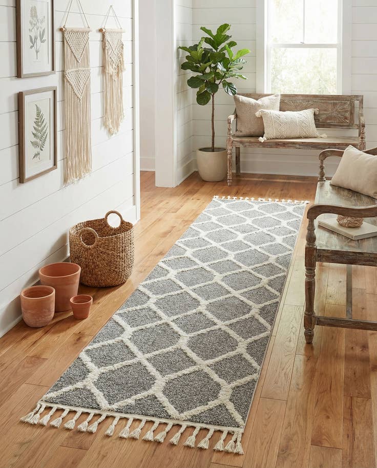 Detail image of 2' 7 x 12' Boho Runner Rug