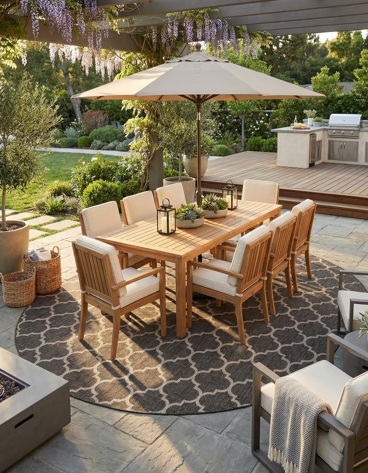 13' x 13' Easy-Clean Lattice Indoor / Outdoo...