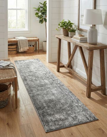 Gray Oregon Runner Rug