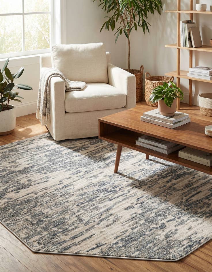 Detail image of 6' x 6' Oasis Octagon Rug