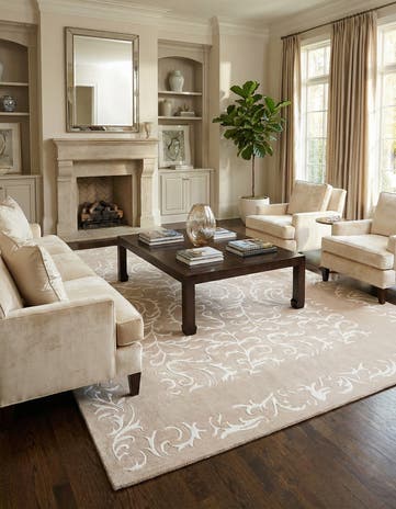 6' 9 x 9' 5 Hand Knotted Darya Rug